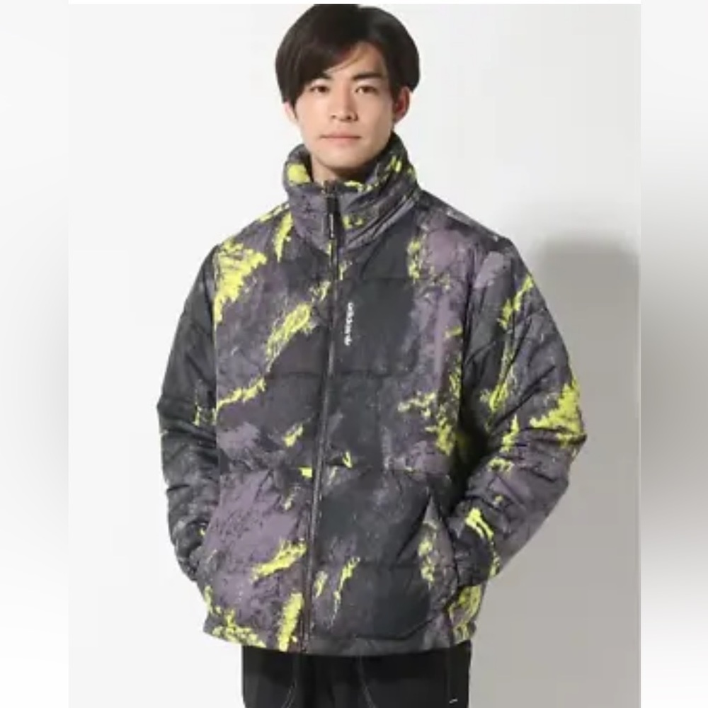ADIDAS ORIGINALS PUFFER ZIP UP JACKET